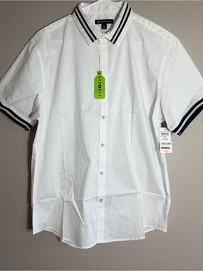 [New] INC International Concepts Button Down Shirt  // Men Size L